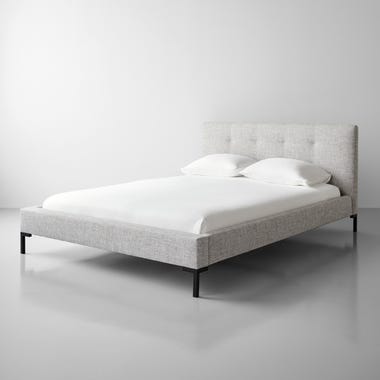 Wells Tweed Gray Bed
