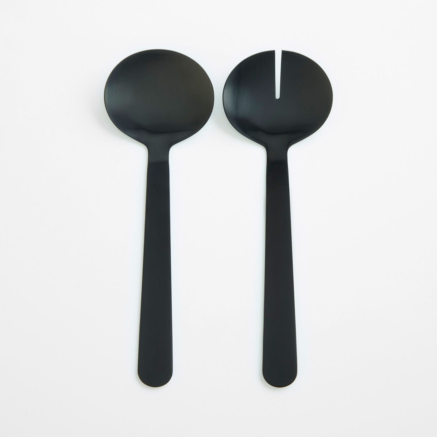 Zofia Black Salad Servers