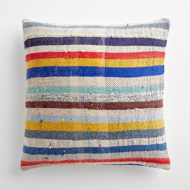 Gedling Stripe Throw Pillow Cover 20" x 20"