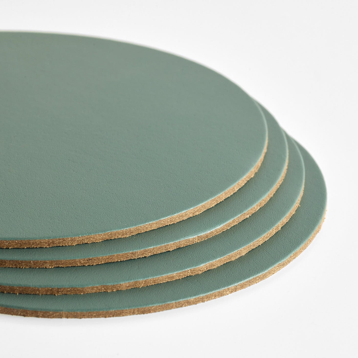Dot Leather Coasters