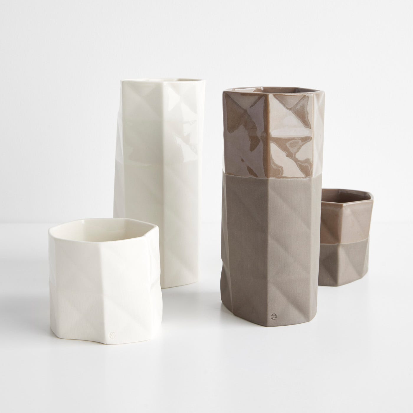 Origami Vases
