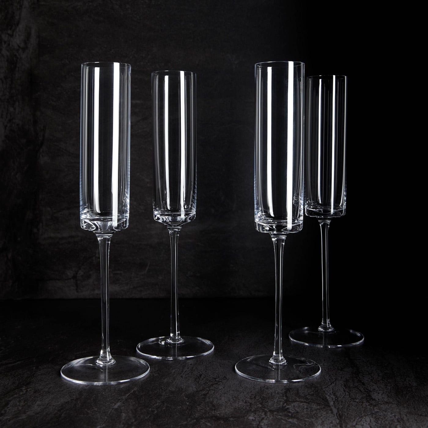 LSA Otis Champagne Flutes