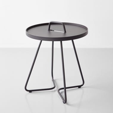 On The Move Black Side Table