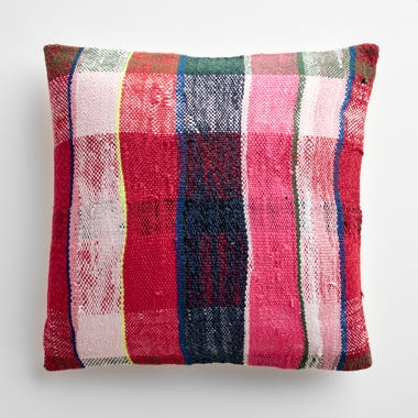 Fulham Plaid Throw Pillow Cover 20" x 20" #1