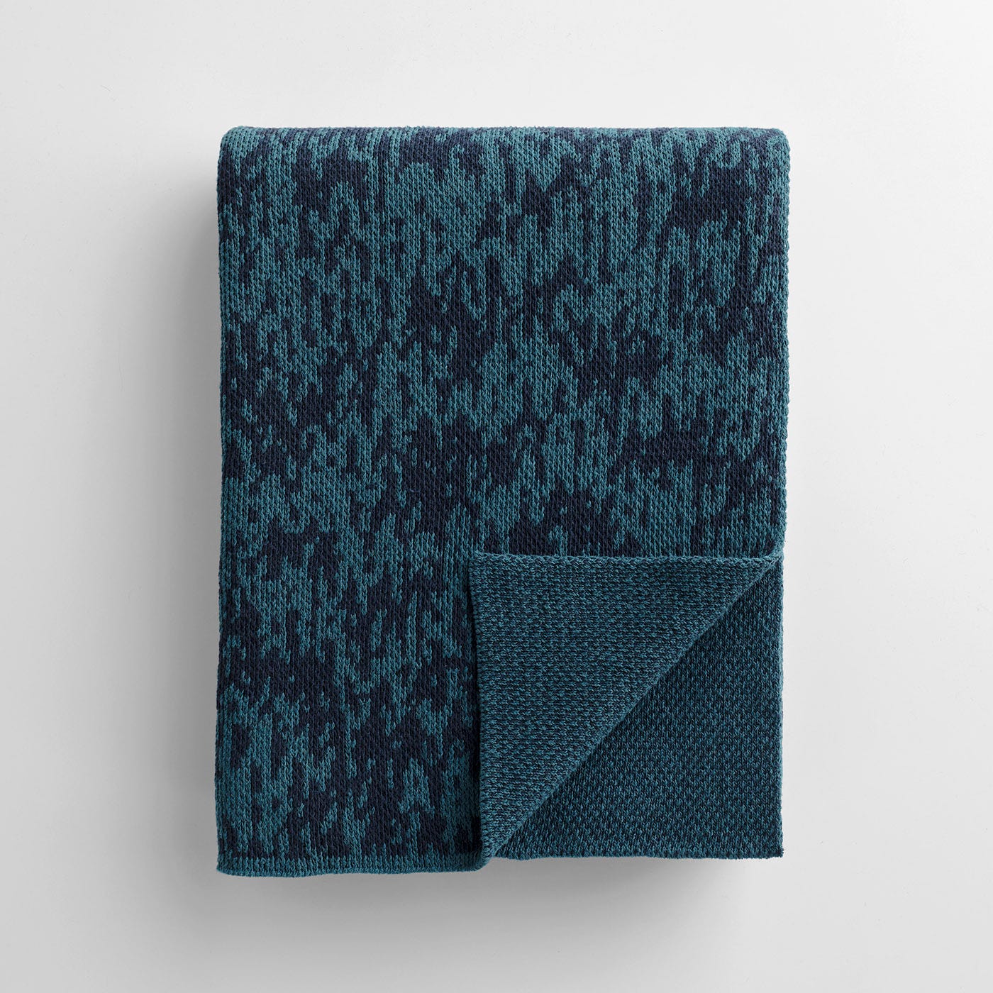 Marled Teal Blue