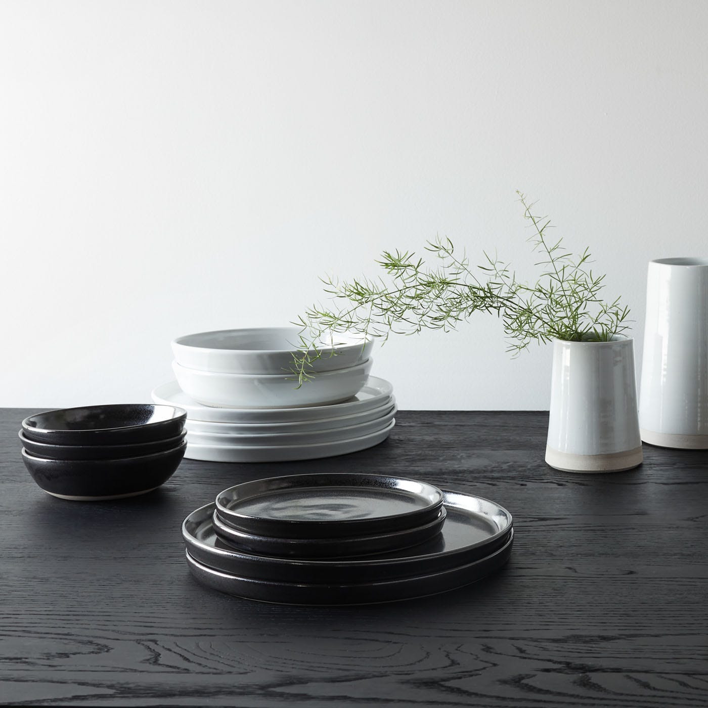 White dinnerware on sale