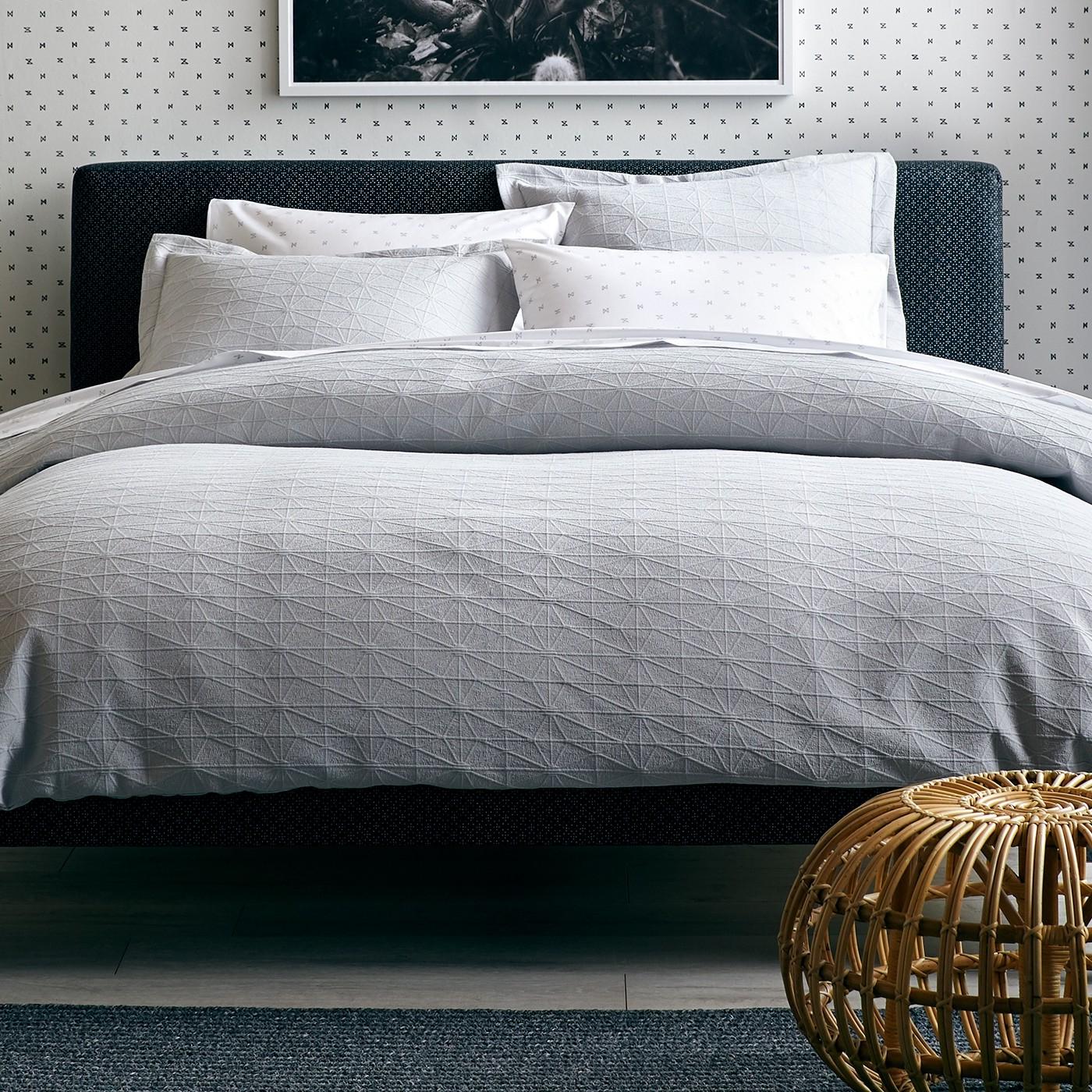Matelasse duvet cover top