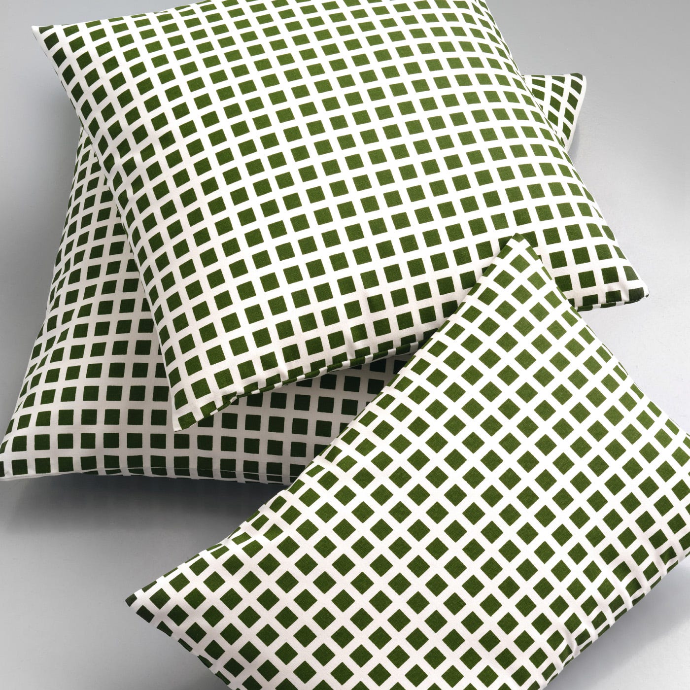 Tiles Pine Throw Pillows