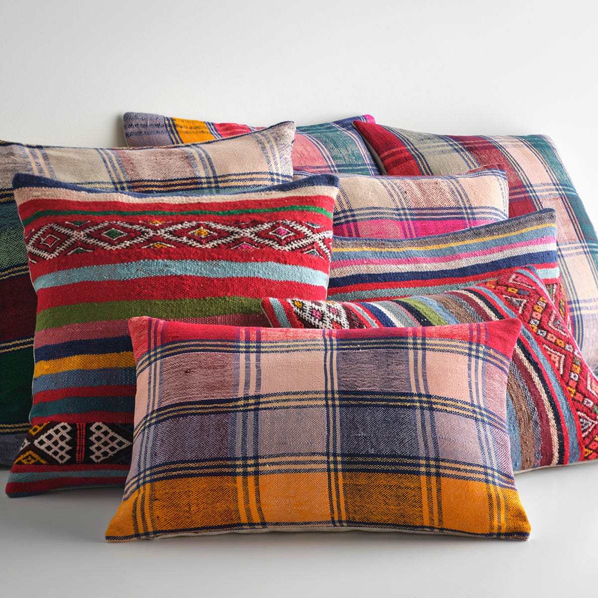 Vintage Moroccan Throw Pillows