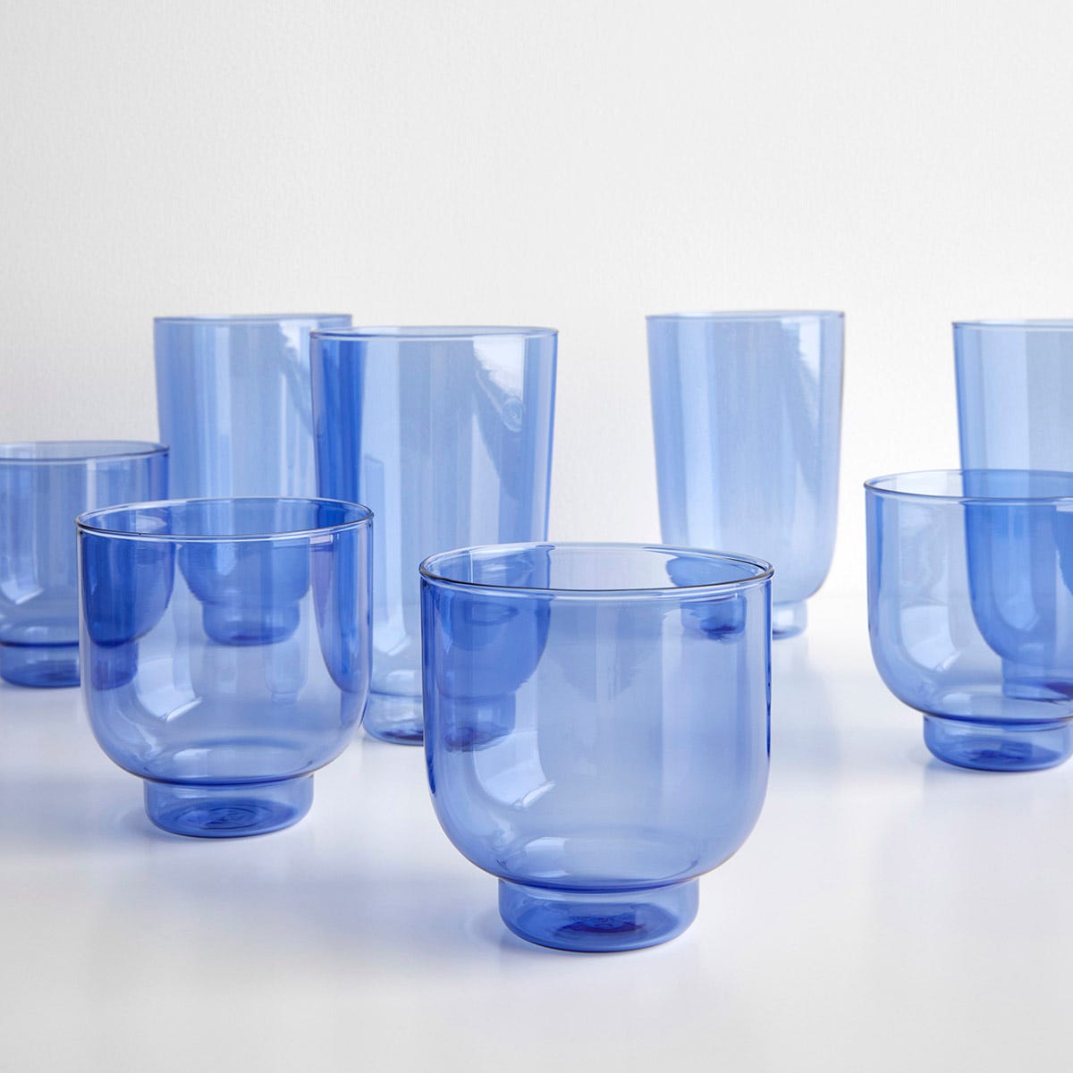 Departo Blue Glassware
